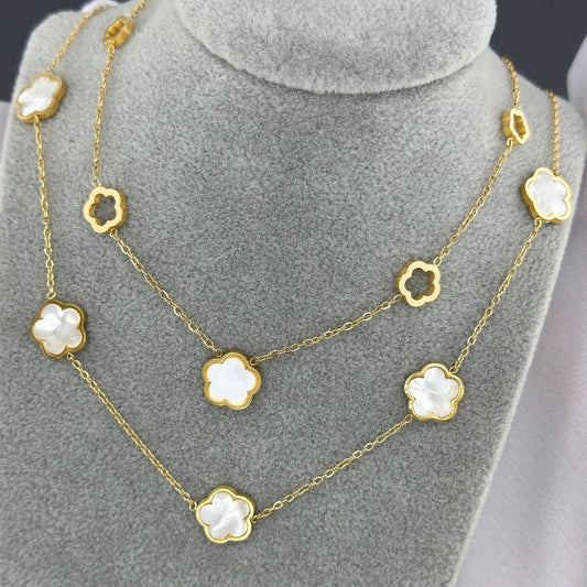 Collier Trèfle des prés