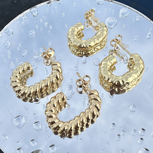 Chunky Twist Studs
