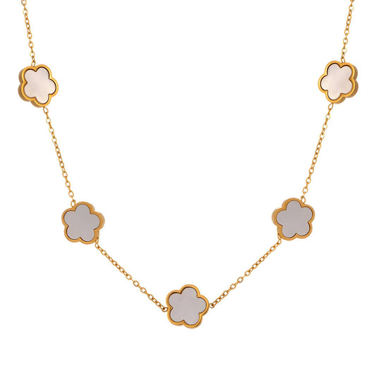 Collier Trèfle des prés