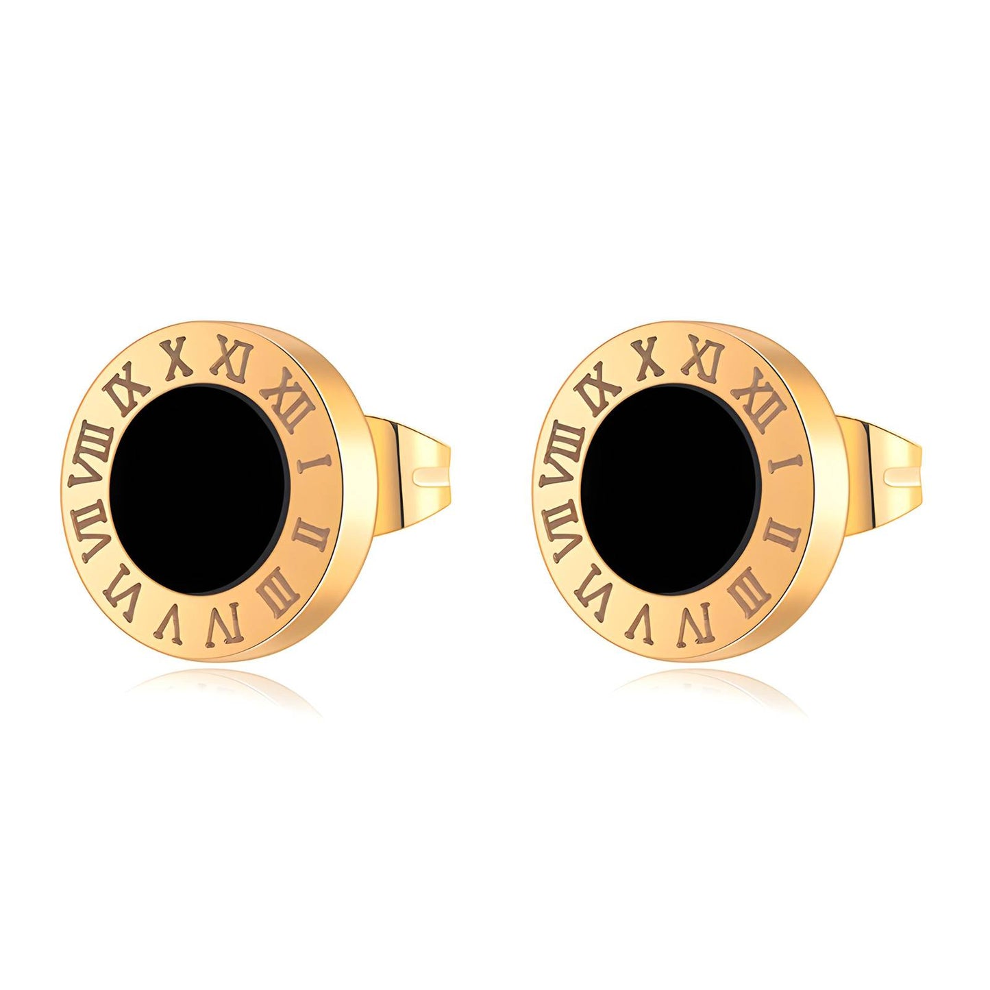 Roman Black Studs