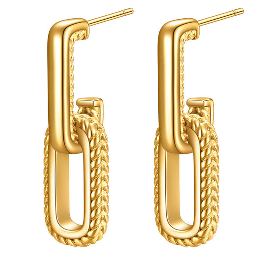 Chain link Drop Hoops